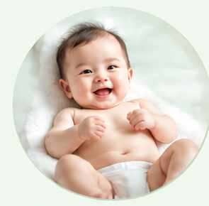 Gut Health — happy baby